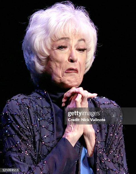 Bea Arthur during Bea Arthur Peforms at the Tropicana Showroom in Atlantic City - June 4, 2005 at Tropicana Showroom in Atlantic City, New Jersey,...