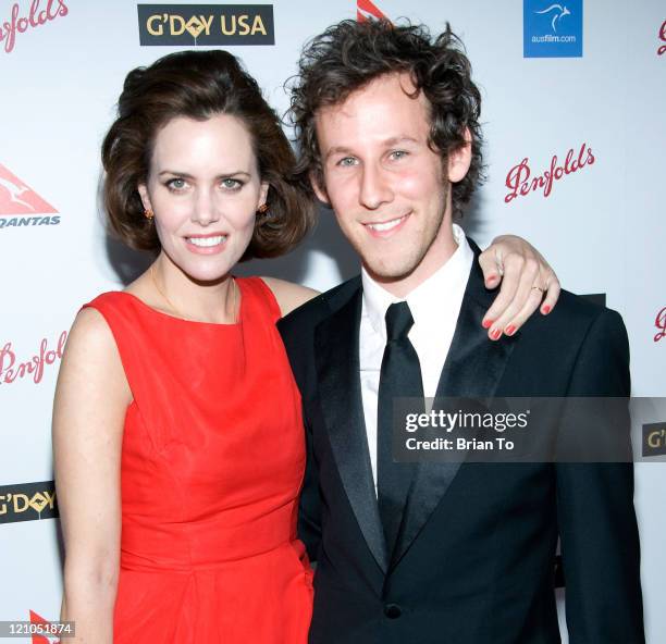 Actress Ione Skye and husband musician Ben Lee arrive at Australia Week 2009 Black Tie Gala - Arrivals at Hollywood & Highland - Grand Ballroom on...