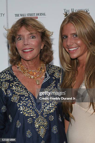 Judy Licht and Jessie Della Femina during The Cinema Society and The Wall Street Journal present a screening of "The Night Listener" at East Hampton...