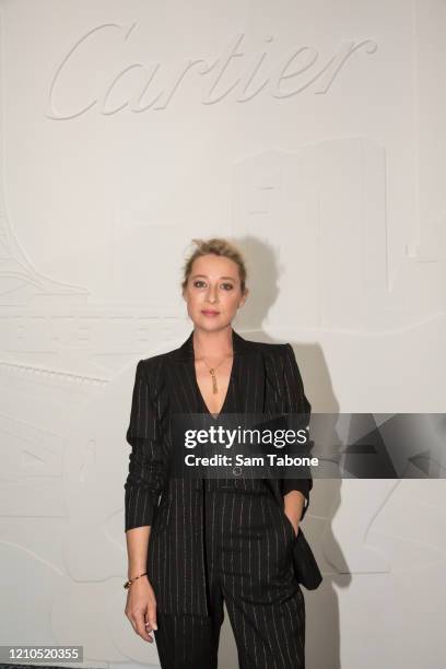 Asher Keddy attends the Cartier Into The Wild Launch Event on March 05, 2020 in Melbourne, Australia.