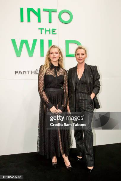 Teresa Palmer and Asher Keddy attends the Cartier Into The Wild Launch Event on March 05, 2020 in Melbourne, Australia.