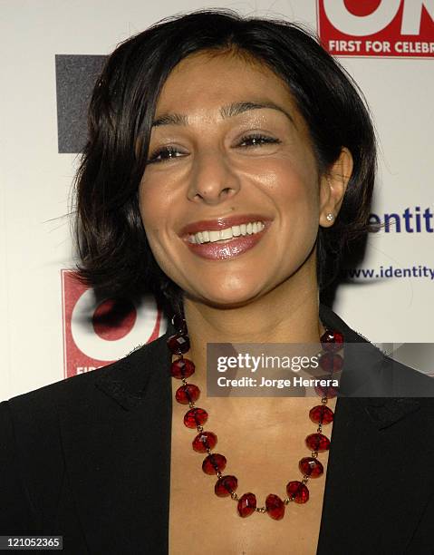 Shobna Gulati during Ok! Christmas Party - Outside Arrivals in London, Great Britain.