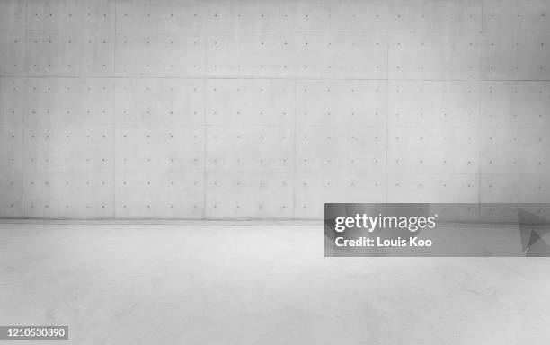 empty concrete background, concrete texture - zementboden stock-fotos und bilder