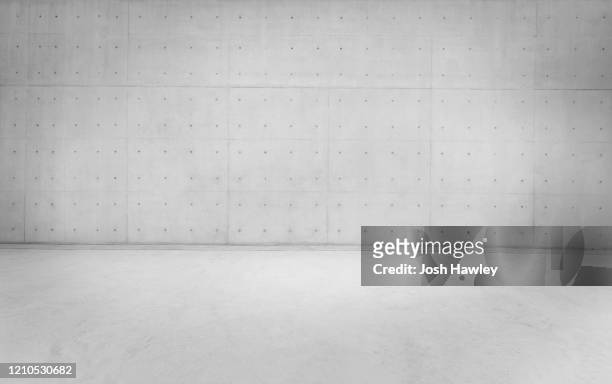 concrete wall background - concrete floor stockfoto's en -beelden