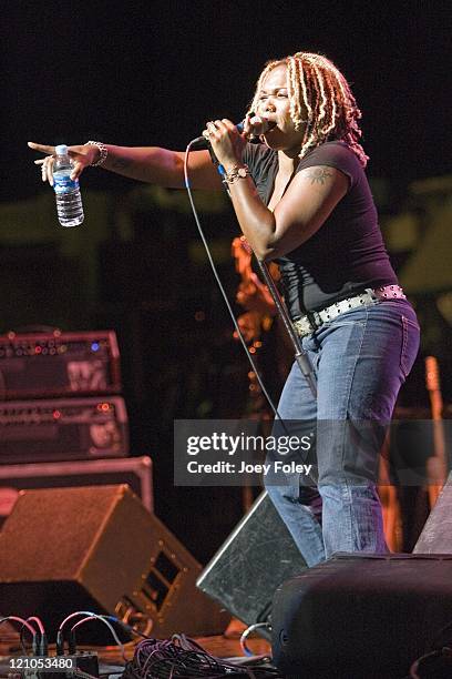 Trina Meade of Three5Human during "Indigo Girls" in Concert - October 23, 2006 at Clowes Memorial Hall in Indianapolis, Indiana, United States.