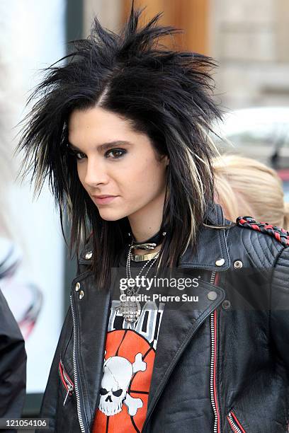Bill of Tokio Hotel during Tokio Hotel Sighting at the Champs Elysees - September 27, 2006 at Champs Elysee in Paris, France.