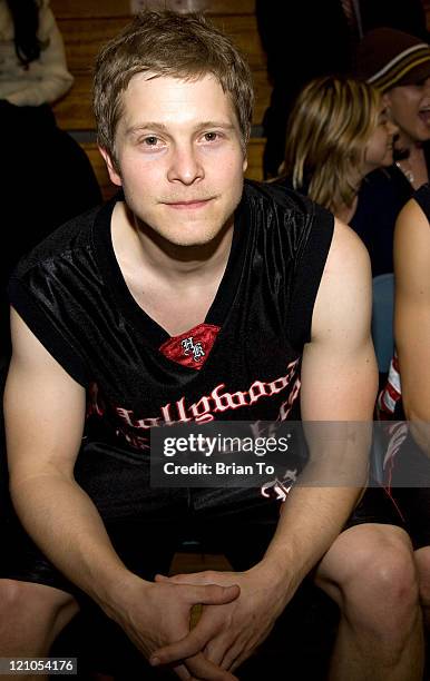 Actor Matt Czuchry attends The Hollywood Knights Celebrity Basketball Game at El Monte High School on March 4, 2009 in El Monte, California.