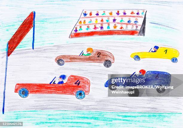 Drawing About Rally 77 Rally Racing Audience Stock Photos, High-Res Pictures, and Images ...