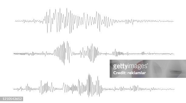abstract analyzing and equalizer, seismograph recording the seismic activity of an earthquake. - earthquake stock illustrations