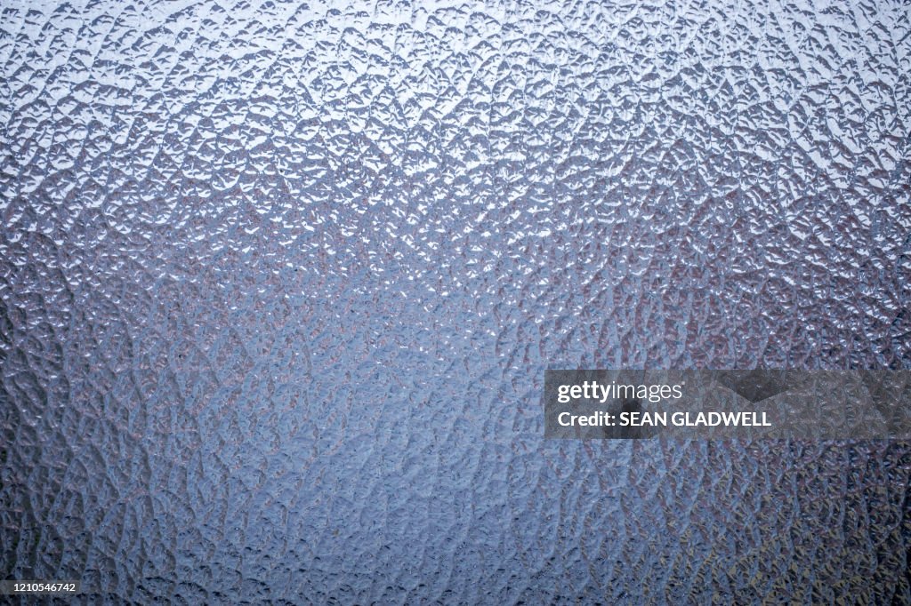 Frosted glass texture