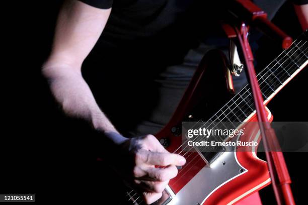 Jack White of The White Stripes during The White Stripes in Concert at Tenda Strisce Theater in Rome - June 6, 2007 at Tenda Strisce Theater in Rome,...