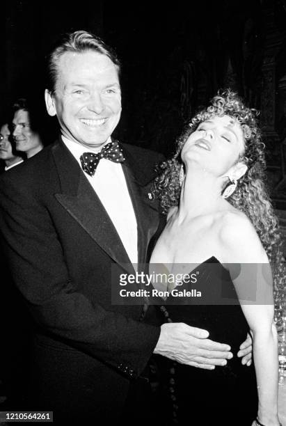 Bernadette Peters and Bob Mackie attends 15th Annual Diana Vreeland Costume Institute Exhibit at the Metropolitan Museum of Art in New York City on...