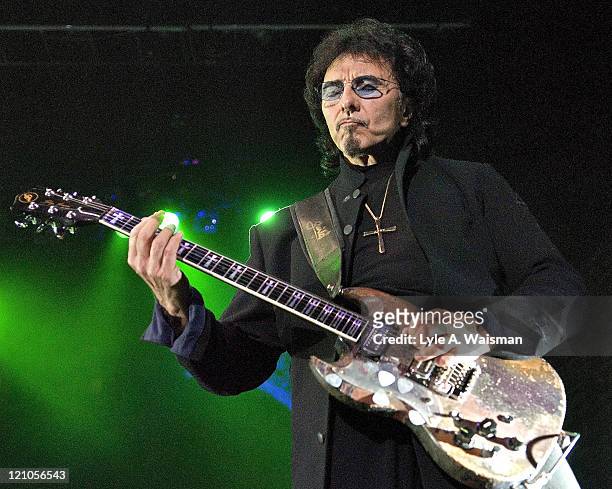 Tony Iommi of Heaven and Hell during Heaven and Hell and Megadeth in Concert at the Allstate Arena in Chicago - May 5, 2007 at Allstate Arena in...