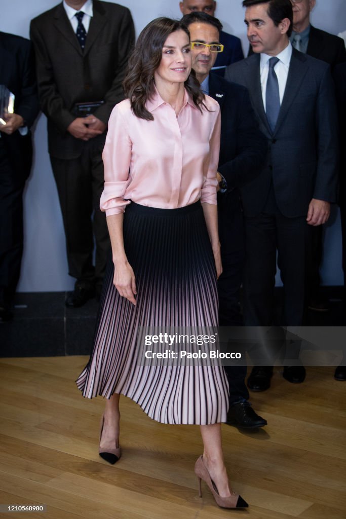 Queen Letizia Attends the Rare Diseases World Day Event