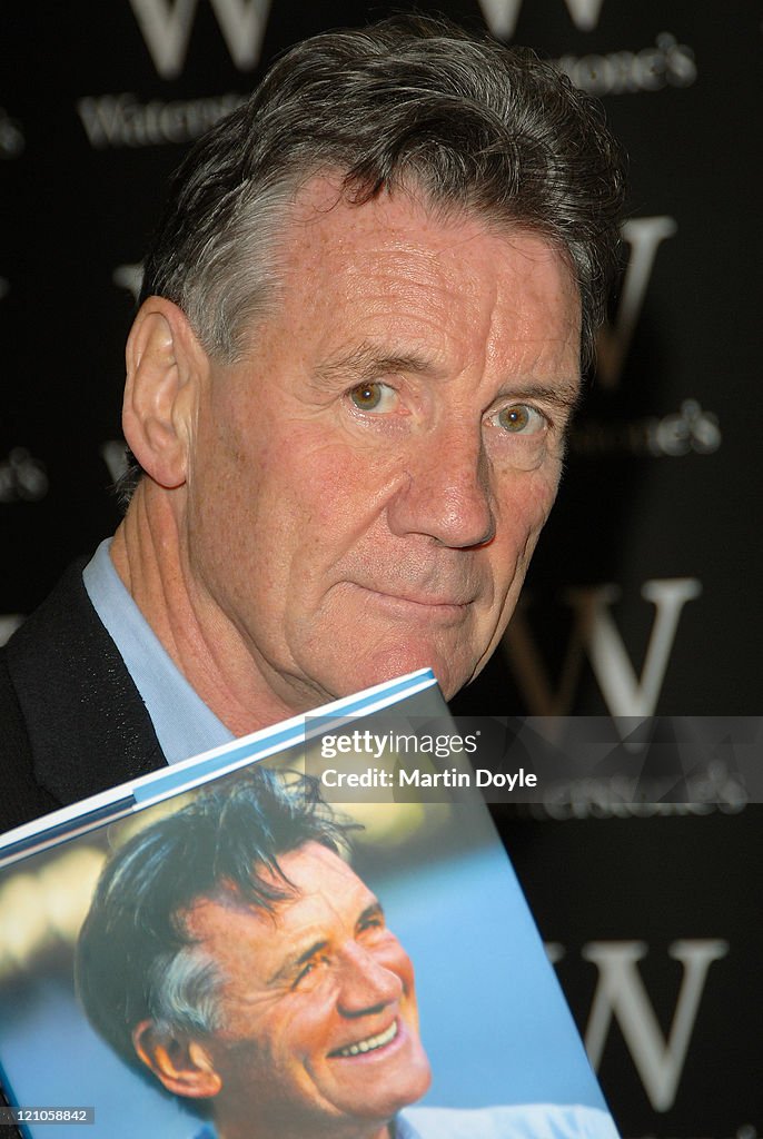 Michael Palin Signs Copies of His New Book at Waterstone's