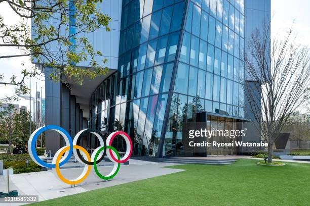 japan sport olympic square (museo olimpico giapponese) - giochi olimpici foto e immagini stock