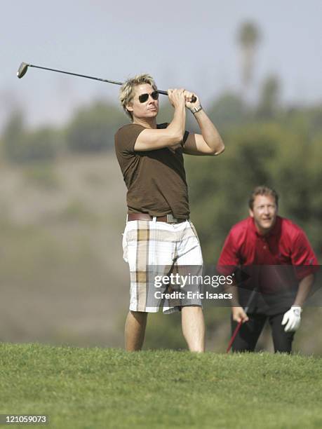 Kato Kaelin during Wendie Jo Sperber's 7th Annual Celebrity Golf Classic and 4th Annual Mah Jongg Tournament at Glen Annie Golf Cour in Goleta,...