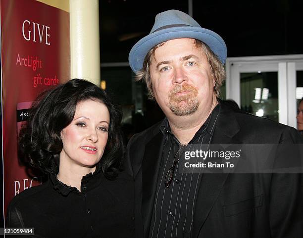 Writer/director Susan Montford and producer Don Murphy arrive at the "While She Was Out" premiere at ArcLight Cinemas on December 9, 2008 in...