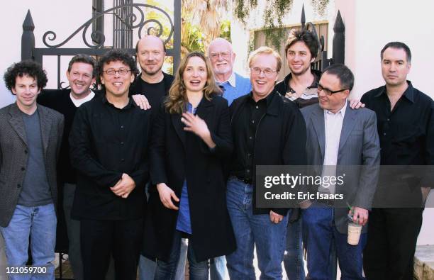 Charlie Kaufman, John Logan, Jose Rivera, Paul Haggis, Julie Delpy, Frank Pierson, Brad Bird, Zach Braff, Bill Condon and Jim Taylor