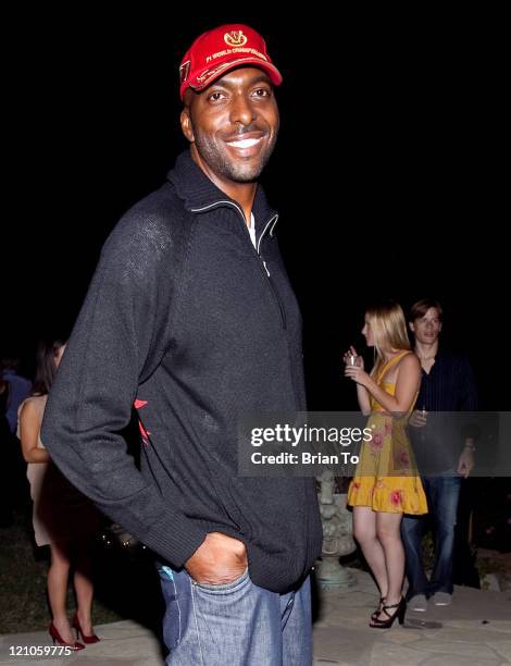 Actor John Salley attends Greg Gorman's 60th Birthday Party on August 28, 2009 in Hollywood, California.