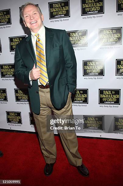 Designer Bob Mackie arrives at "Back to Bacharach and David" Opening Night at The Music Box @ Fonda on April 19, 2009 in Hollywood, California.