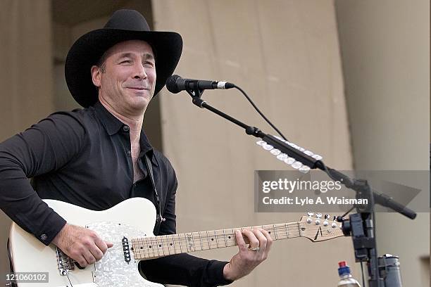 Clint Black during Clint Black performs at "Taste of Chicago" - June 26, 2005 at Grant Park in Chicago, Illinois, United States.