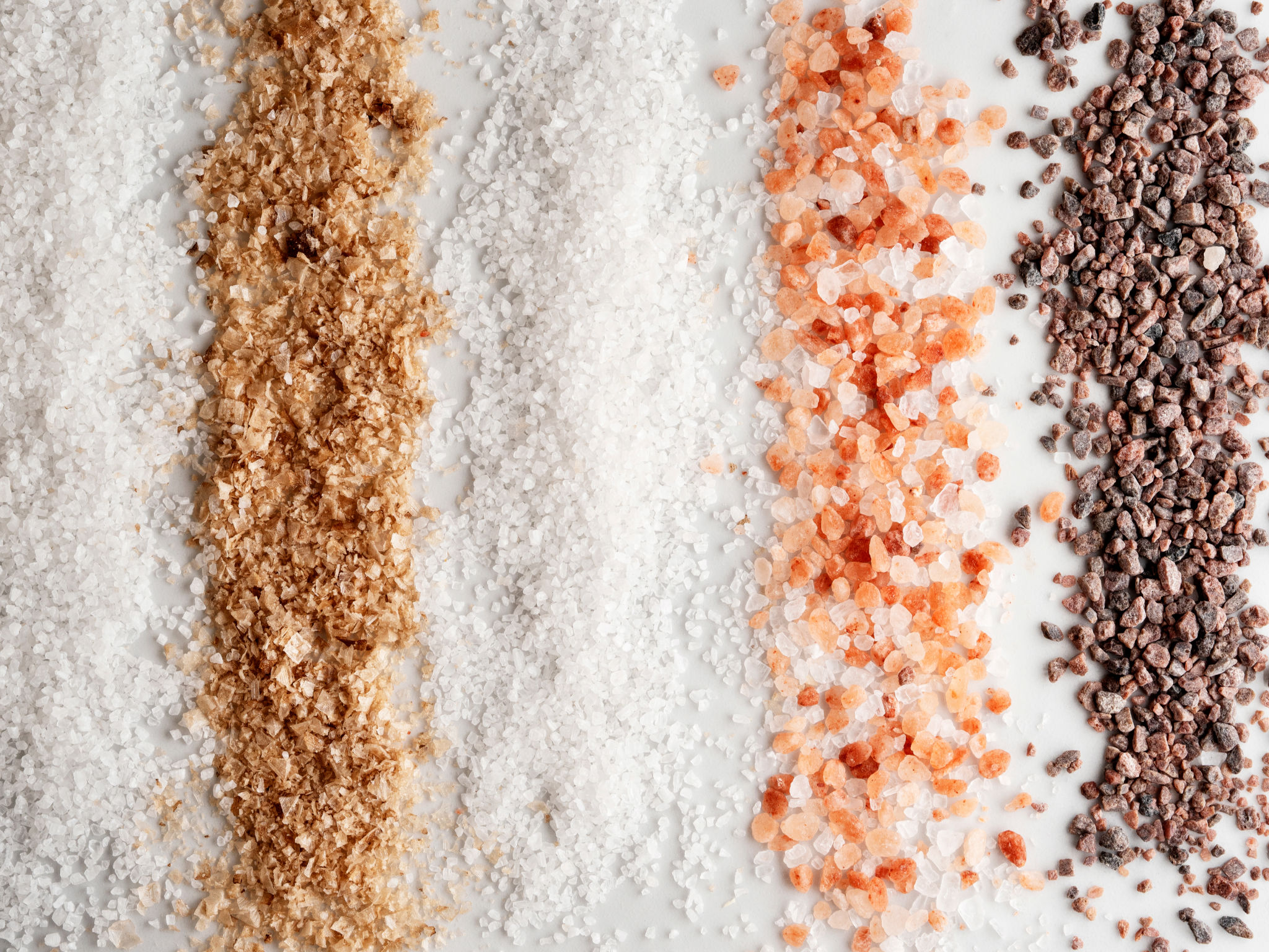 variety of salts