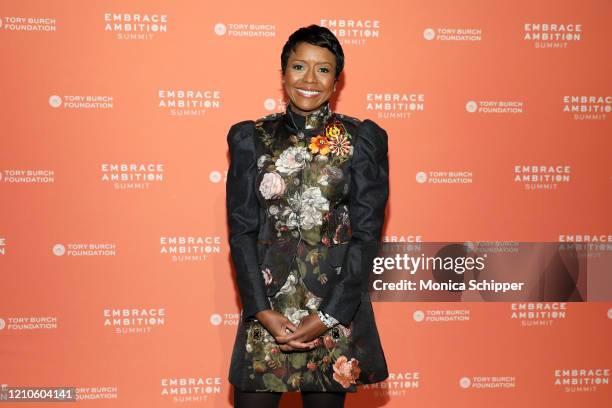 Mellody Hobson, Co-CEO & President, Ariel Investments during the 2020 Embrace Ambition Summit by the Tory Burch Foundation at Jazz at Lincoln Center...