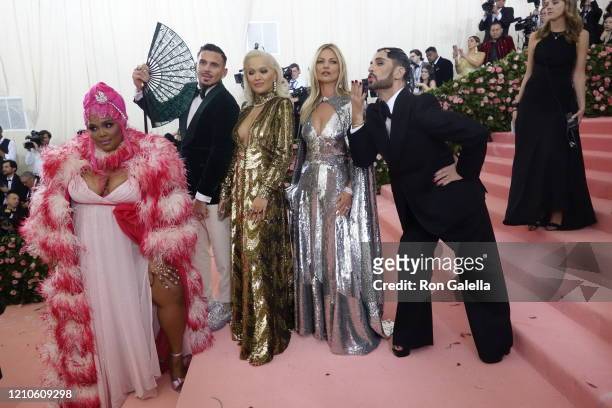 Lizzo, Char Defrancesco, Rita Ora, Kate Moss and Marc Jacobs attend Met Gala Celebrating Camp: Notes On Fashion - Arrivals at the Metropolitan Museum...