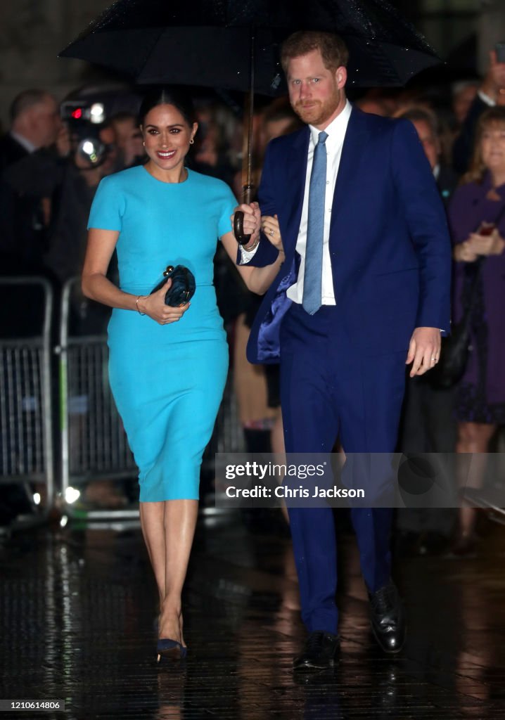 The Duke And Duchess Of Sussex Attend The Endeavour Fund Awards