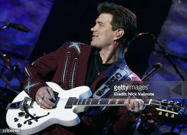 Chris Isaak during Chris Isaak In Concert at the Borgata - August 18, 2006 at The Music Box in Atlantic City, New Jersey, United States.