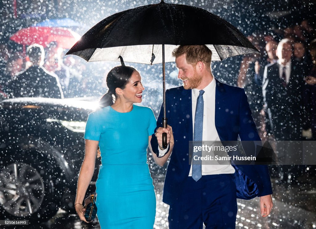 The Duke And Duchess Of Sussex Attend The Endeavour Fund Awards