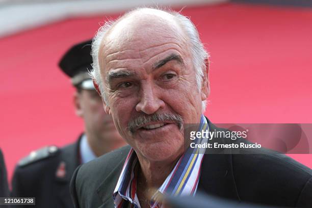 Sean Connery during 1st Annual Rome Film Festival - Sean Connery Honoured at Auditorium Parco della Musica: Sinopoli Hall in Rome, Italy.