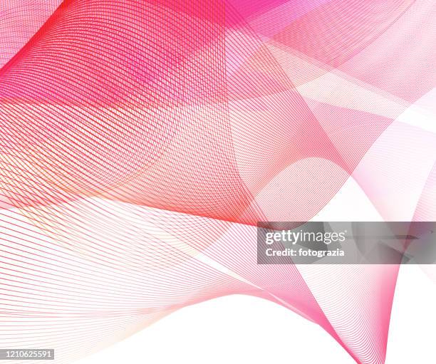 wavy mesh - red grid pattern stock pictures, royalty-free photos & images