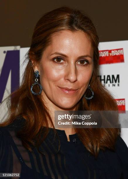 Cristina Greeven Cuomo attends a celebration for the new Gotham magazine cover at Rouge Tomate restaurant on February 16, 2009 in New York City.