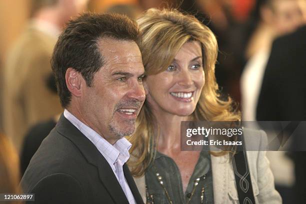 Dennis Miller and Ali Miller during 21st Santa Barbara International Film Festival - Closing Night Film - "Thank You For Smoking" - Inside and...