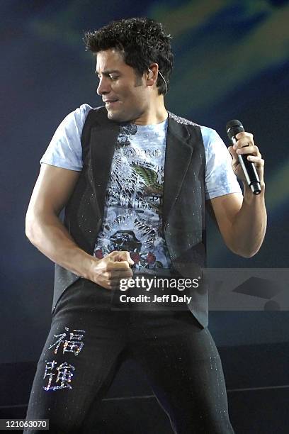 Chayanne during Chayanne in Concert at the Seminole Hard Rock Hotel and Casino in Hollywood, Florida - June 20, 2007 at Seminole Hard Rock Hotel and...