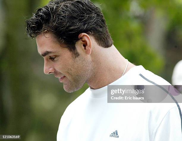 Evan Marriott from "Joe Millionaire" during 32nd Annual LAPD Celebrity Golf Tournament at Rancho Park Golf Course in Los Angeles, California, United...