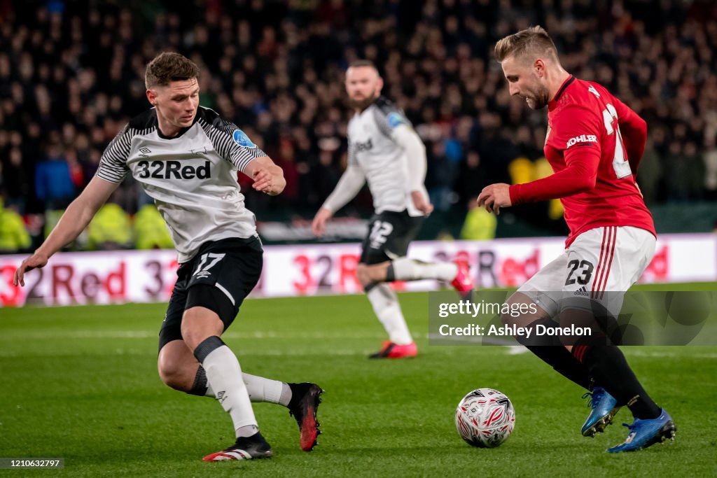 Derby County v Manchester United - FA Cup Fifth Round