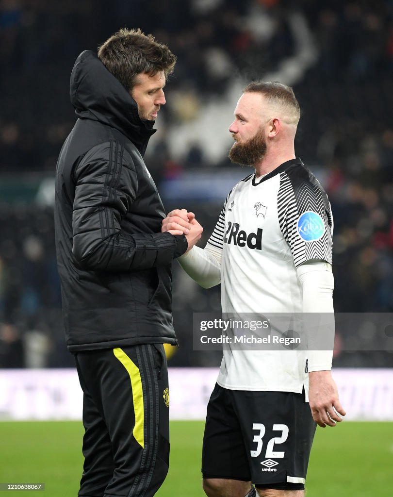 Derby County v Manchester United - FA Cup Fifth Round