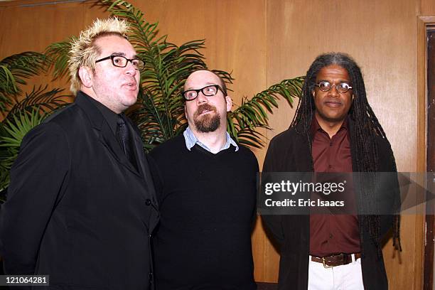 Roger Durling, Paul Giamatti and Elvis Mitchell during 20th Annual Santa Barbara International Film Festival - Conversations with Paul Giamatti at...