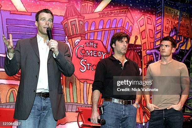 Cameron Mathison, Vincent Irizarry and Aiden Turner of "All My Children"