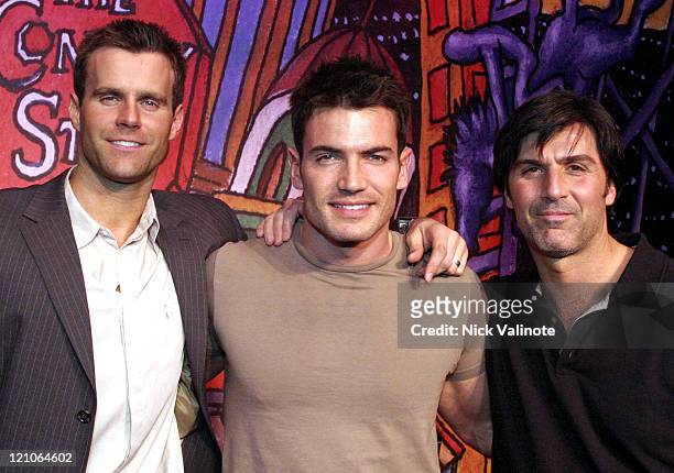 Cameron Mathison, Aiden Turner and Vincent Irizarry of "All My Children"