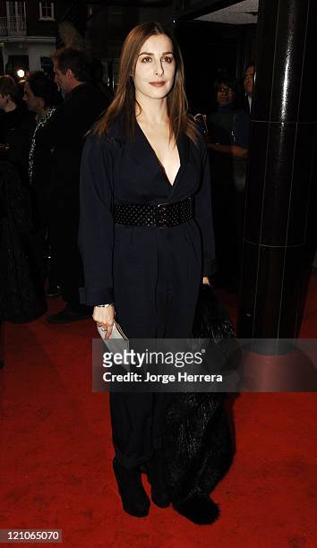 Amira Casar during "La Vie En Rose" London Premiere - Arrivals at Curzon Mayfair in London, Great Britain.