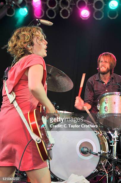 Tift Merritt performs at Bonnaroo 2009 on June 12, 2009 in Manchester, Tennessee.