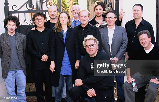 Charlie Kaufman, Jose Rivera, Paul Haggis, Julie Delpy, Frank Pierson, Brad Bird, Roger Durling, Zach Braff, Bill Condon, Jim Taylor, and John Logan