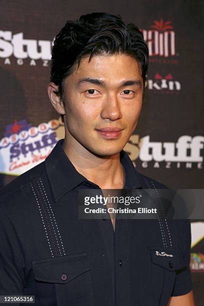 Rick Yune during Stuff Magazine "Casino Weekend" at the Palms Hotel at Palms in Las Vegas, Nevada, United States.