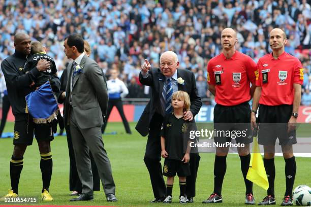 Wigan Athletic Chairman Dave Whelan before The FA Cup With Budweiser Final match between Manchester City &amp; Wigan Athletic at Wembley Stadium in...