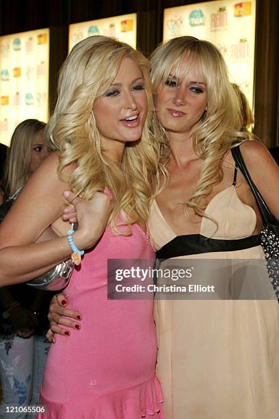 Paris Hilton and Kimberly Stewart during Nicky Hilton Launches her New Clothing Line Chick by Nicky Hilton in Las Vegas, Nevada, United States.
