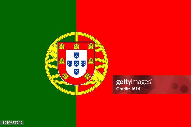 ilustrações de stock, clip art, desenhos animados e ícones de flag of portugal - turismo portugal